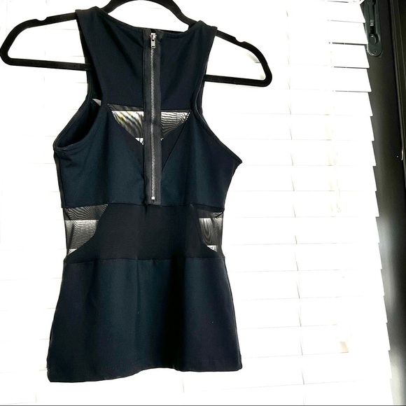 Bebe Gorgeous Cut-out with Sheer Dressy Top! π»π - Picture 8 of 15